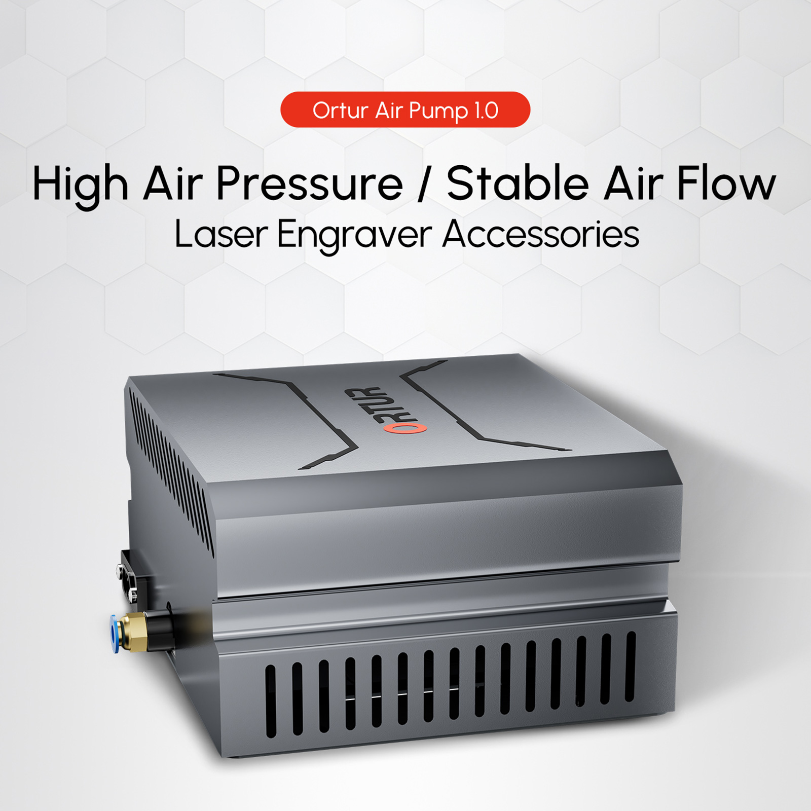 Air Assist Pump Laser - Ortur Air Assist Pump 50L/Min HIgh
