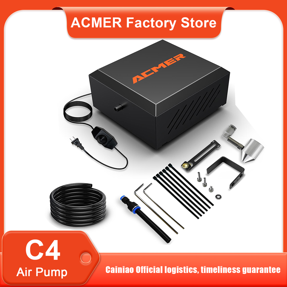 Air Assist Pump Laser - ACMER C4 Laser Air Assist Pump