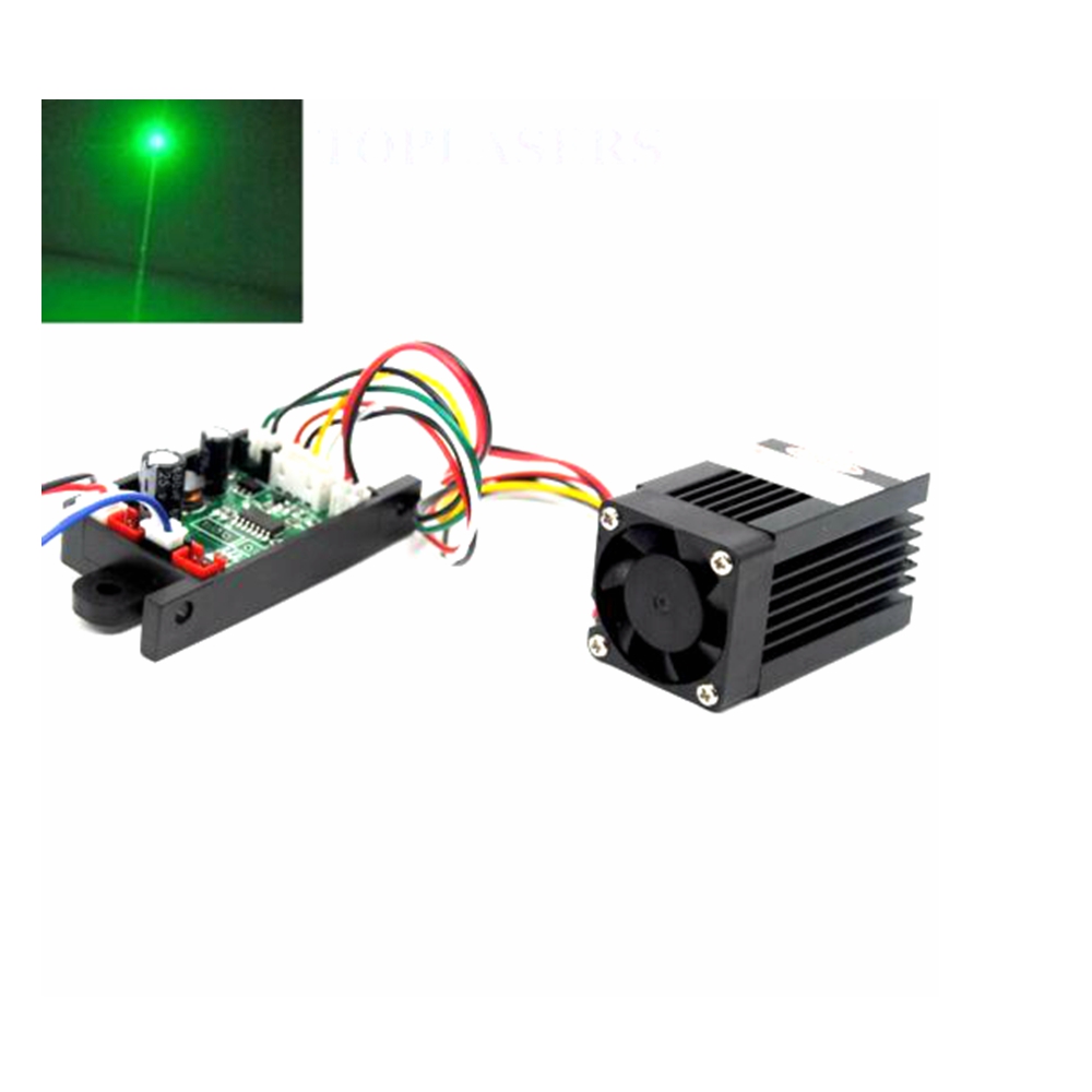 Industrial Laser Module - Công Nghiệp 532nm 80Mw-100Mw Chấm Xanh