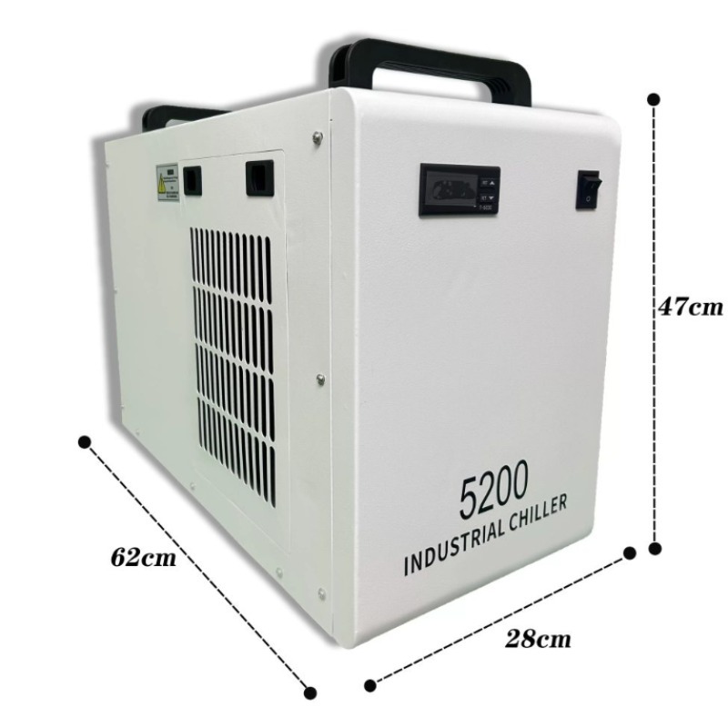 Industrial Laser Marking Machine - CO2 Laser Water Chiller Industrial Air