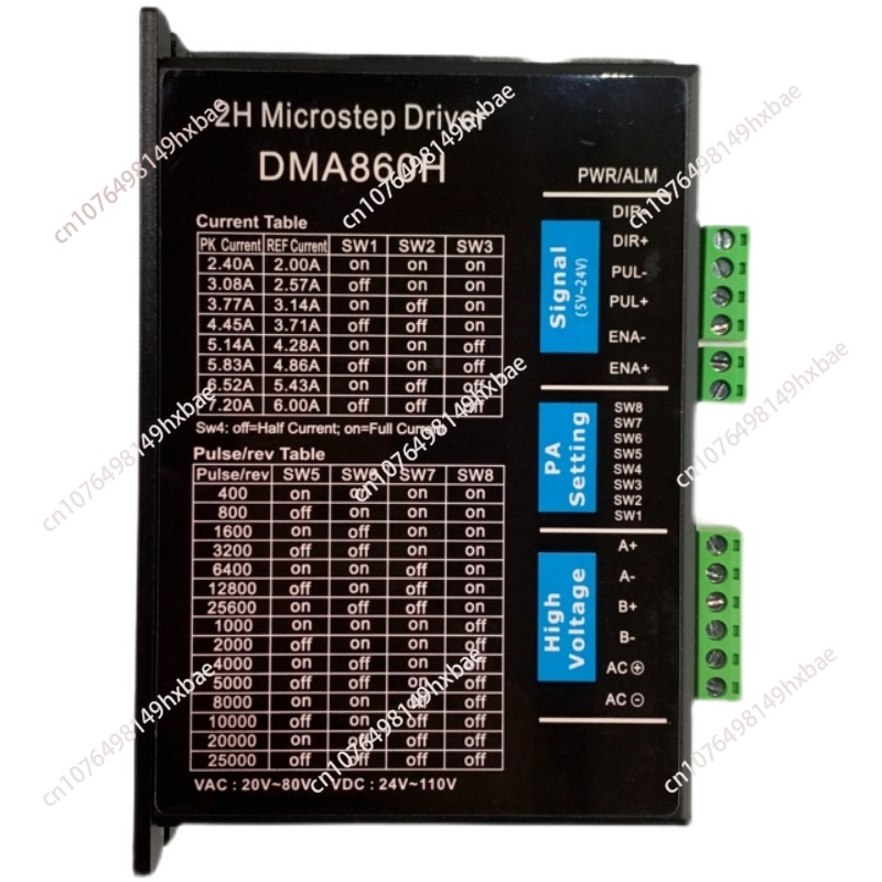Dm860h Driver Digital Stepper  - đánh giá và giá Stepper Driver Cnc