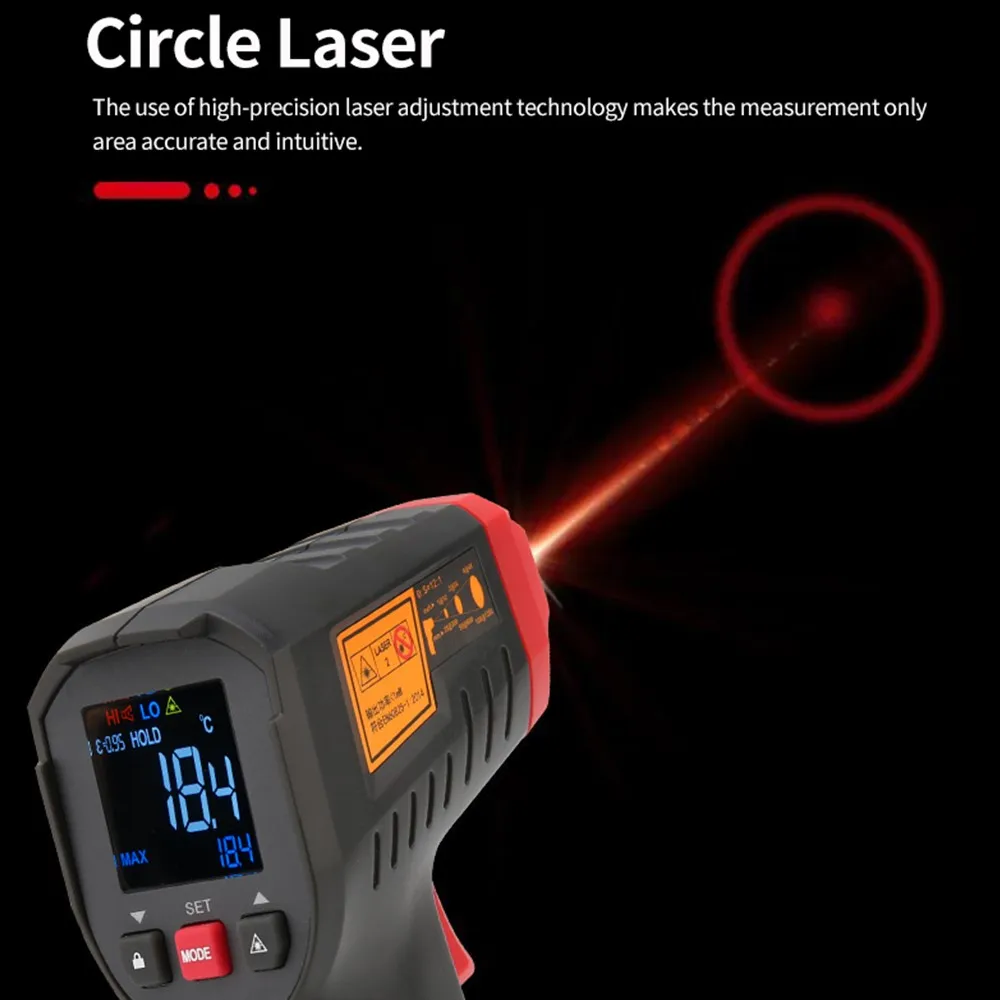 UNI-T UT306S UT306C Digital Th - đánh giá và giá Industrial Laser Gun