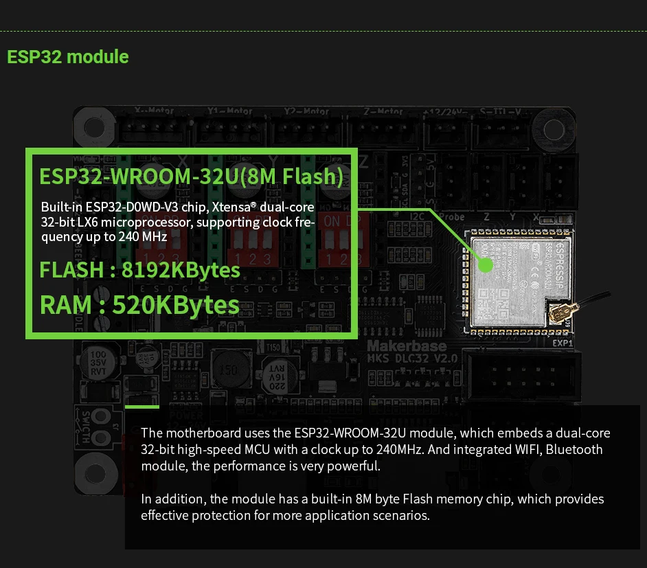 Makerbase MKS DLC32 V2.1 32Bit - đánh giá và giá Industrial Laser Module