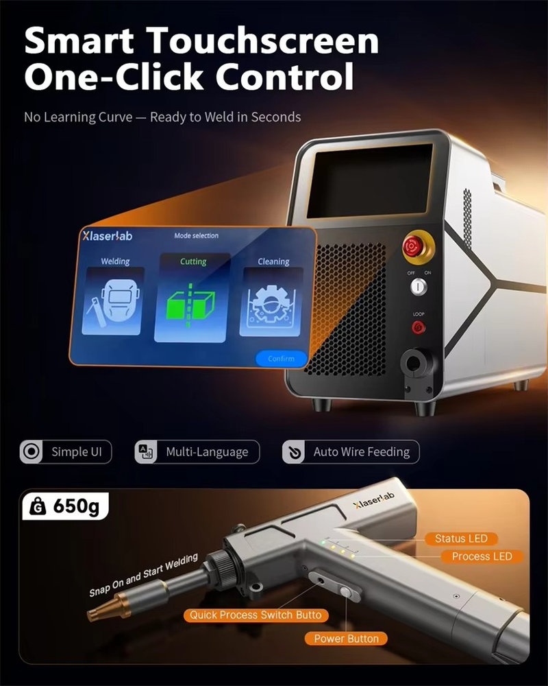 Waterproof 100-240V 4-in-1 Fib - đánh giá và giá Industrial Laser Blasting
