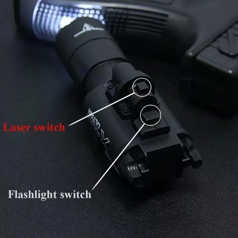 2-in-1 X400U Flashlight Laser  - đánh giá và giá Industrial Laser Gun