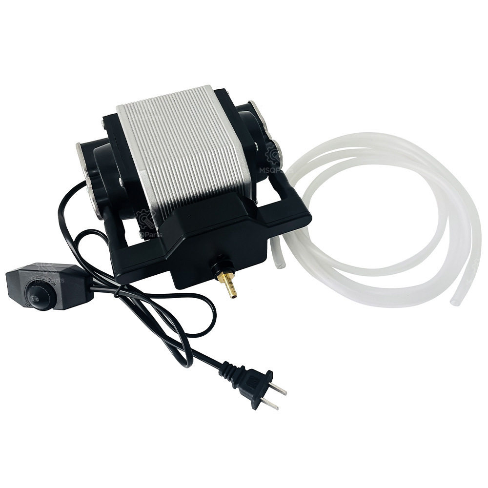 220V 40W 80L Laser Air Assiste - đánh giá và giá Air Assist Pump Laser