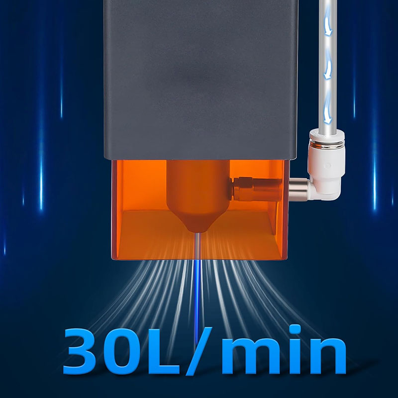 CNC 30L/Min Laser Air Assist P - đánh giá và giá Air Assist Pump Laser