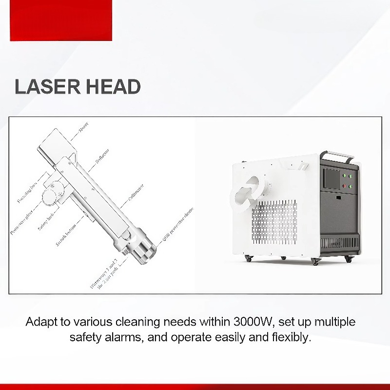 Industrial Handheld Laser Clea - đánh giá và giá Industrial Laser Cleaning Machine