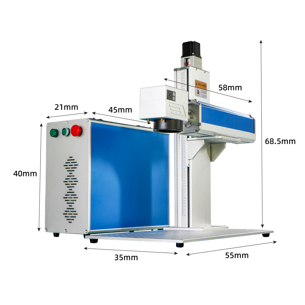 Raycus Fiber Laser Engraver Ma - đánh giá và giá Industrial Laser Marking Machine
