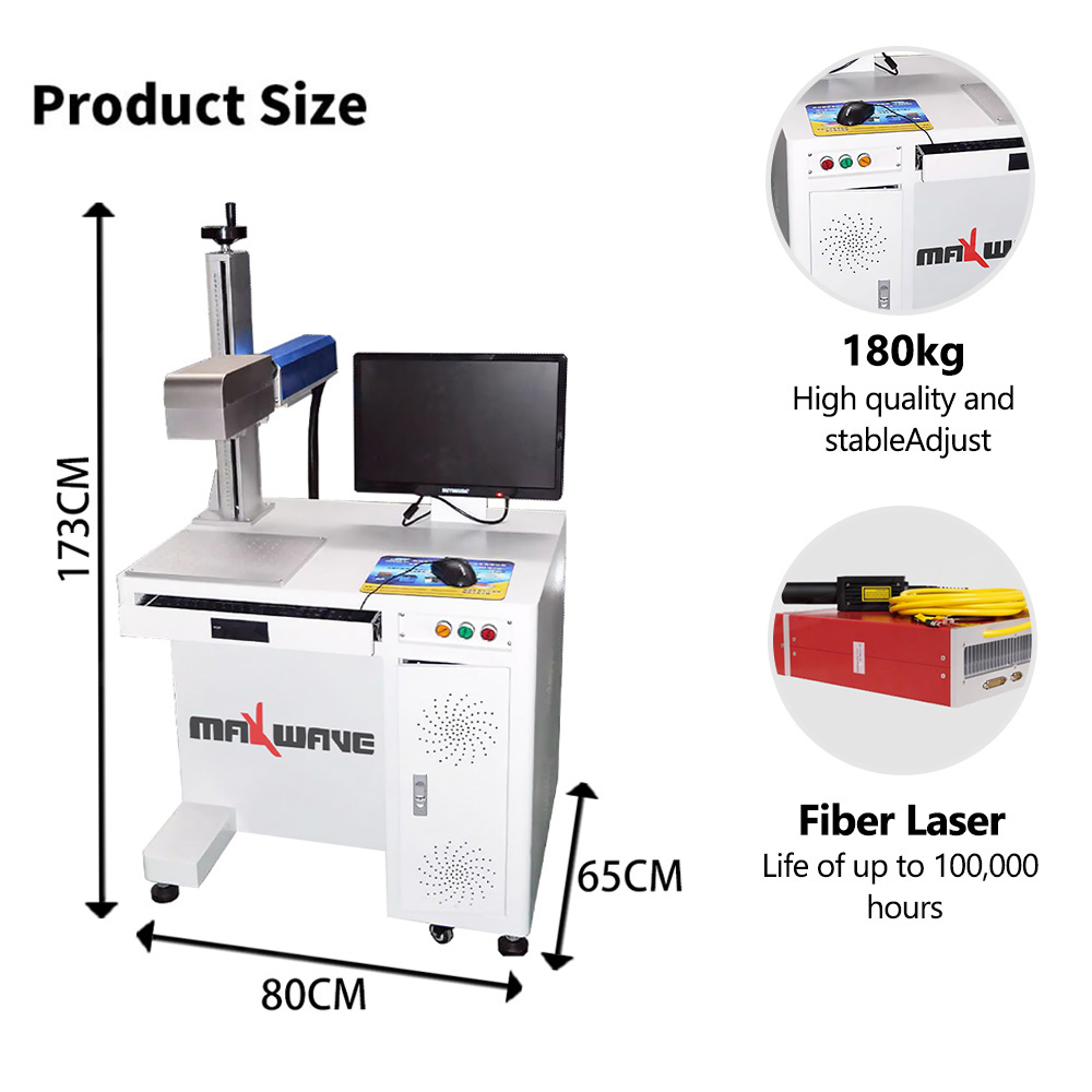 Maxwave 100W 3D Laser Marking  - đánh giá và giá Industrial Laser Marking Machine