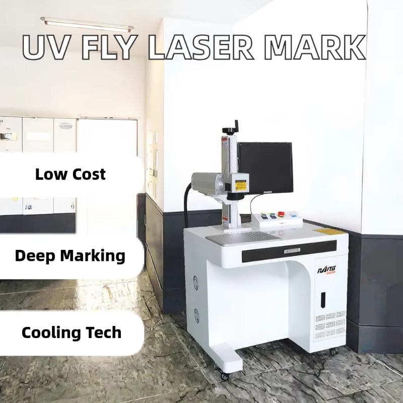 New Arrival UV Fly Laser Marki - đánh giá và giá Industrial Laser Marking Machine