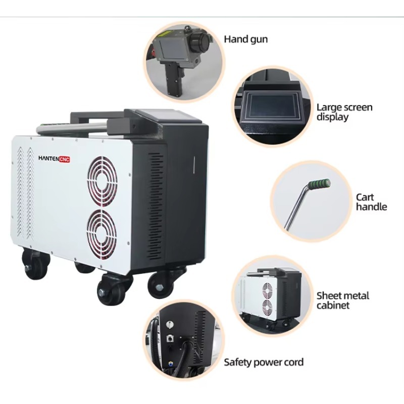 Portable Pulse Fiber 300W Lase - đánh giá và giá Industrial Laser Equipment