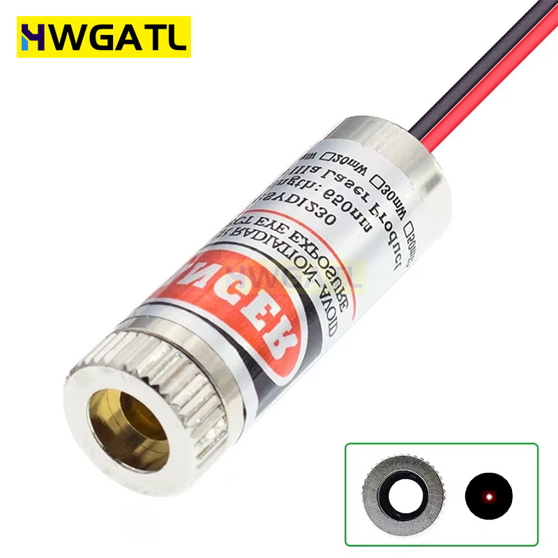 650nm 5mW Red Point / Line / C - đánh giá và giá Industrial Laser Module