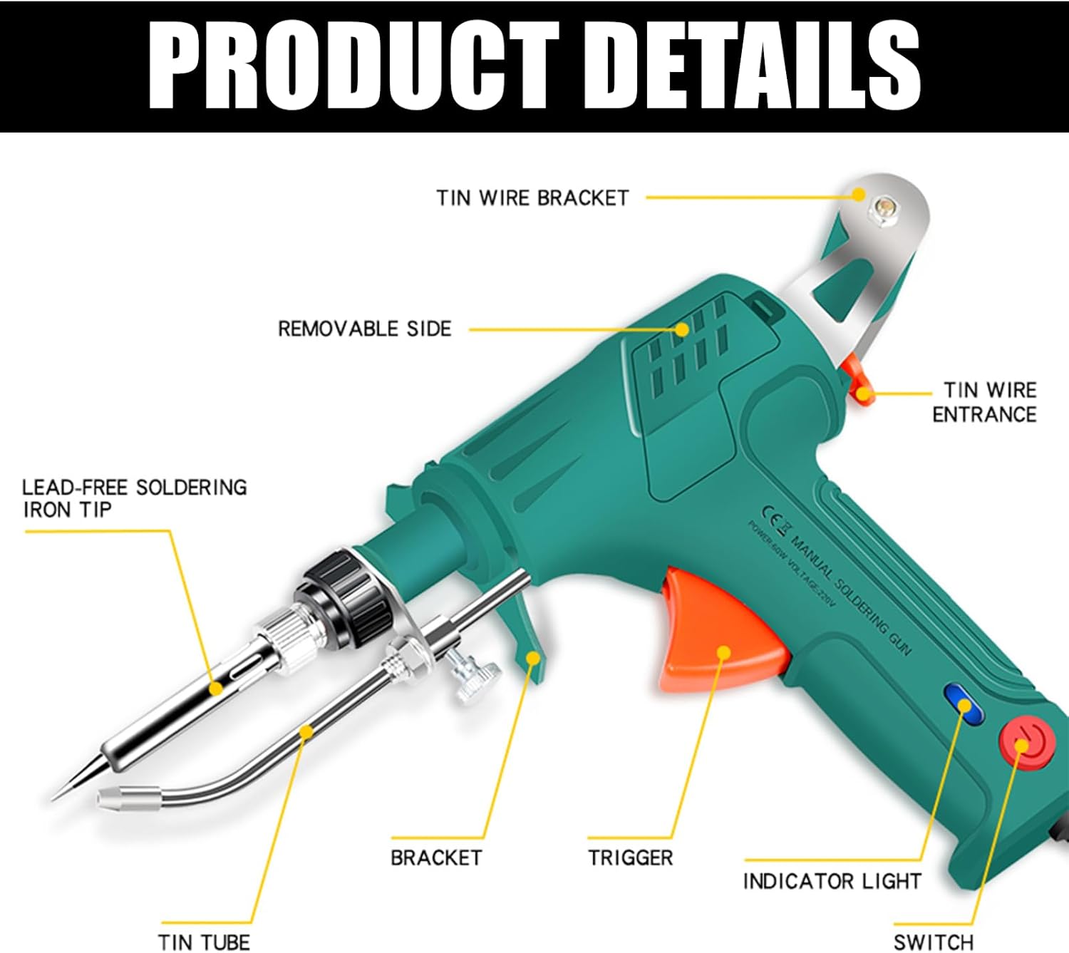 60W 110V/220V Electric Solderi - đánh giá và giá Industrial Laser Welding Tool