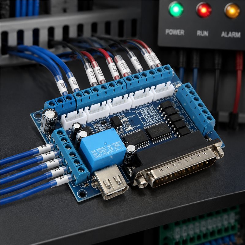 AT05-Driver Board MACH3 Engrav - đánh giá và giá Stepper Driver Cnc