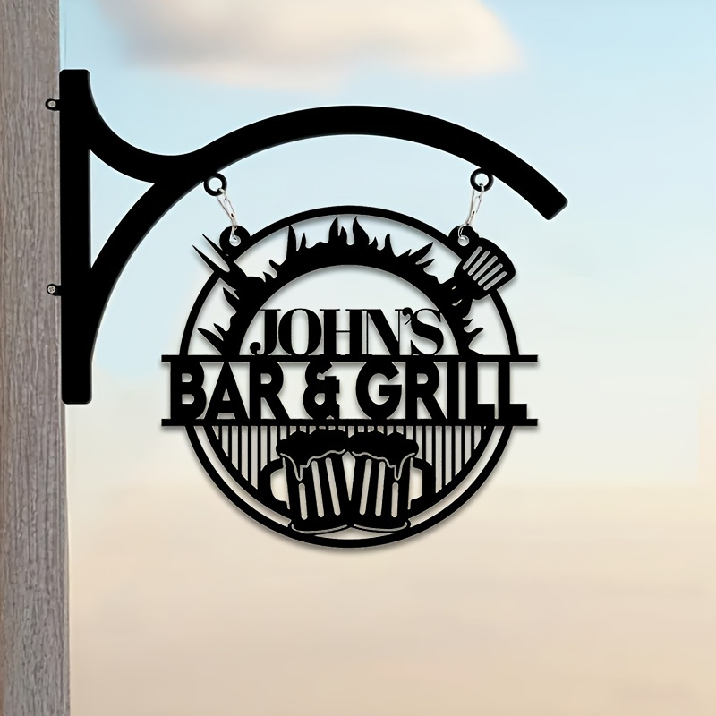 Customizable Wrought Iron Sign - đánh giá và giá Industrial Laser Marker