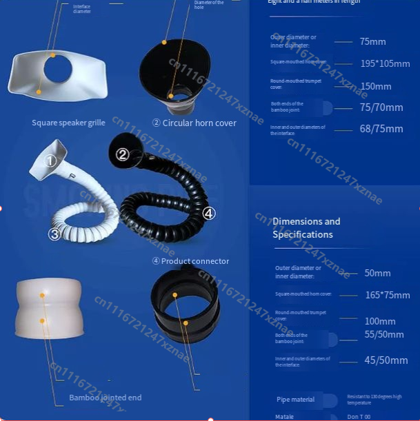1M Flexible Smoke Exhaust Hose - đánh giá và giá Industrial Laser Welding Tool