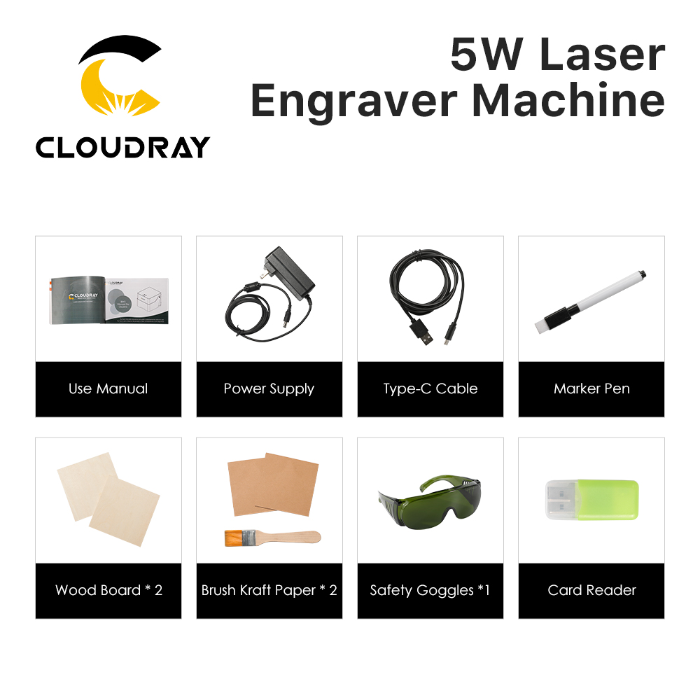 Cloudray Laser Engraver BM1 Ma - đánh giá và giá Industrial Laser Blasting