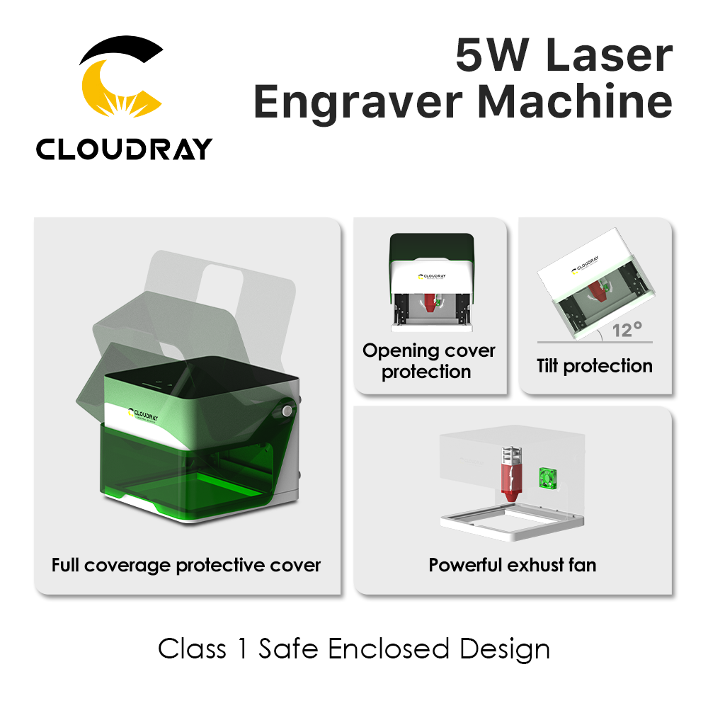 Cloudray Laser Engraver BM1 Ma - đánh giá và giá Industrial Laser Blasting