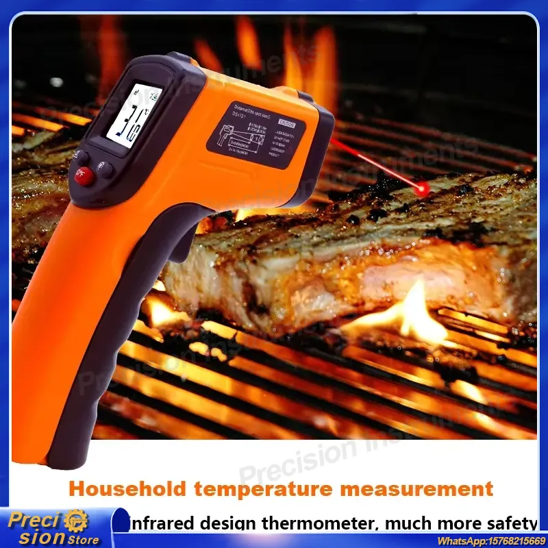 Infrared Thermometer Gun Non C - đánh giá và giá Industrial Laser Gun