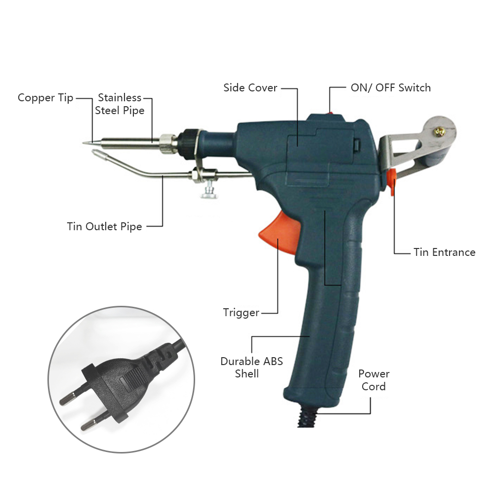 60W Handheld Soldering Gun Int - đánh giá và giá Industrial Laser Welding Tool