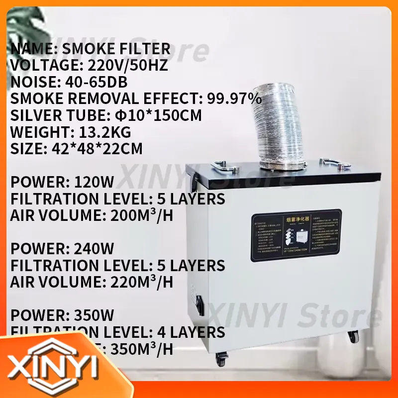 New Style 240W Pure Air Fume E - đánh giá và giá Industrial Laser Marking Machine